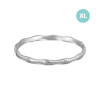 JVD SSSB0083XI8BIXL - Pevný náramok z chirurgickej ocele XL