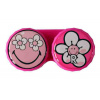 OPTIPAK LIMITED Ozdobné púzdro Smiley - Ružové kvety