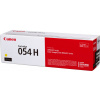 Canon originální toner CRG-054H Y, žlutý, 2300str., 3025C002, high capacity, Canon i-SENSYS LBP621Cw, 623Cdw, MF641Cw,