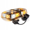 LED VÝSTRAŽNÝ NOSNÍK STROBOSKOP LAMPA MAJÁK 12V/24V 36LED