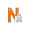 Sevi písmenko N zvieratko