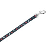 Nobby MINI textilné vodítko 120cm / 10mm čierna