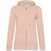 B&C Dámska mikina na zips WW36B Soft Rose XL