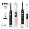 Oral-B iO Series 6 Duo Black & Pink 2 elektrické zubné kefky + 2 náhradné hlavice + cestovné puzdro + nabíjačka