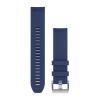 Garmin Silikonový remienok QuickFit™ 22 - Navy Blue (MARQ)