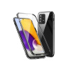Magnetic Shield 360° Black (čierny) - Magnetický kryt s obojstranným sklom pre Samsung Galaxy A32 LTE