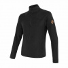 Tričko Sensor Merino Extreme zips - Pánske dl. rukáv Black M