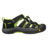 Sandále Keen Newport H2 Black/lime green 31