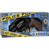 Alltoys policejní revolver Gold colection černý kovový 12 ran