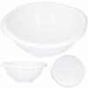 Durszlak plastikowy cedzak sitko kuchynský biely