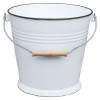 Perfect Home 272721 Smaltované vedro biele 10 l