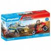 Stavebnica Playmobil 71875 Policajné naháňanie policajným pick-upom zlodej