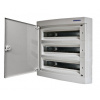 Nástenná rozvodnica IP40 3-radová, 3x18modulov, plné dvere (BK080157)