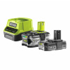 Ryobi RC18120-242 18V sada akumulátora s nabíjačkou (1x4.0Ah + 1x2.0Ah)