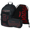 BAAGL SET 3 Skate Red: batoh, penál, sáček