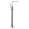 GROHE 23792001 LINEARE 150 Vaňová batéria do podlahy s ručnou sprchou a hadicou, chróm GRO 23792001