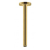 Hansgrohe 27389990 Sprchové rameno S, prívod od stropu 300 mm, leštený vzhľad zlata HG 27389990