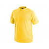 Tričko CXS DANIEL, krátky rukáv, žlté Velikost: 2XL