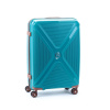 Veľký škrupinový cestovný kufor na kolieskach TSA 100l Snowball A84803 mořská