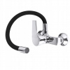 Kuchynská batéria - Como Wall Battery Flex Black Elastic Est (Kuchynská batéria - Como Wall Battery Flex Black Elastic Est)