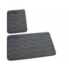 Kúpeľňové podložky/ koberce- Sivé Protišmykové 2 kusy