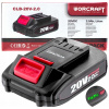 Li-Ion akumulátor Worcraft 20 V 2 Ah