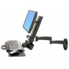 ERGOTRON 200 Series Combo Arm černý, nástěnný držák LCD, klávesnice+ myš