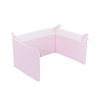 TRÄUMELAND Mantinel 180 cm Krone rosa