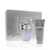 Paco Rabanne Invictus darčeková sada pre mužov toaletná voda 100 ml + sprchový gél 100 ml