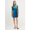 Šaty Desigual SHIRA 25WWVK43 modrá M