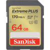 Pamäťová karta SanDisk SDXC 64GB Extreme PLUS + Rescue PRO Deluxe (SDSDXW2-064G-GNCIN)