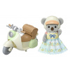 Sylvanian family Medveď koala na skútri