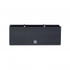 Samozavlažovací kvetináč Prosperplast Rato Case 51,4 x 19 x 18,6 cm antracit