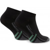 Čierne pánske športové členkové ponožky Art. 101 TB106, BLACK 44/46