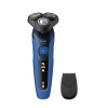 Philips SHAVER Series 5000 S5466/17 pánsky holiaci strojček Rotačný holiaci strojček Zastrihávač Čierna, Modrá (S5466/17)