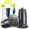 Nabíjačka do auta Baseus GoTrip USB-C / USB-A 30W - čierna