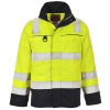 Portwest FR61 HI-VIS MULTI-NORM Nehorľavá reflexná bunda M, Fluorescenčno žltá-Námornícka modrá
