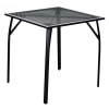 ROJAPLAST ZWMT-70R Stôl záhradný 70 x 70 cm, čierny ROJAPLAST 609/12