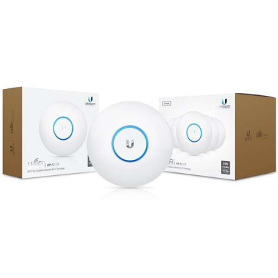 Prístupový bod Ubiquiti WiFi AC1700 - UniFi AP AC PRO (450/1300Mbps@2.4/5GHz; 2x 1Gbps; 24dBm; af/at PoE) Ubiquiti