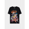 Naruto - Team - Men's Loose Fit Short Sleeved T-shirt Velikost: M, Barva: Black