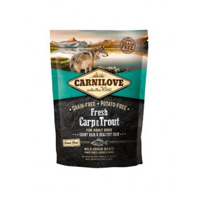 CARNILOVE Dog Fresh Carp & Trout for Adult 1.5kg