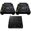 Pioneer DJ | AlphaTheta 2x CDJ-3000 + 1x DJM-A9