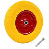 Koleso na fúrik s nápravou tvrdé PU 4.00-8 390 mm-ForU-142980