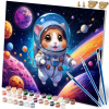 Obraz na maľovanie podľa čísel 40x50 cm Massido Astronaut