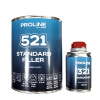 Akrylový plnič čierny PROLINE 521 HS 5:1 (800 + 160 ml) (PROLINE 521 STANDARD BLACK FILLER + PROLINE 321 HARDENER)