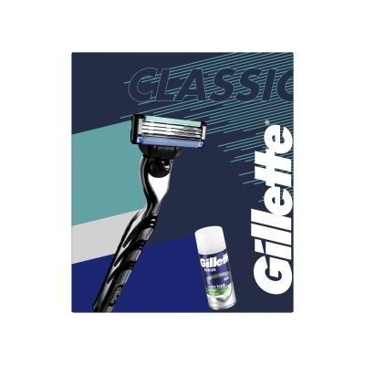 Gillette Mach3 Strojček + 1 náhradná hlavica + Series Soothie pena 100ml 3 ks - Príbalový leták