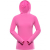 Alpine Pro Izara Dámska funkčná mikina s reflexnými prvkami LSWE432 neon pink XL
