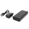 Platinet PMPB20SETB SET 3v1 Powerbanka 20000 mAh + Nabíječka 20W Power Delivery, kabel USB-C 1m,