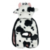 Hračka Multipet Squeaker Mat Tug krava plyš 35,5 cm