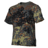 Tričko detské MFH 17011V - BW flecktarn